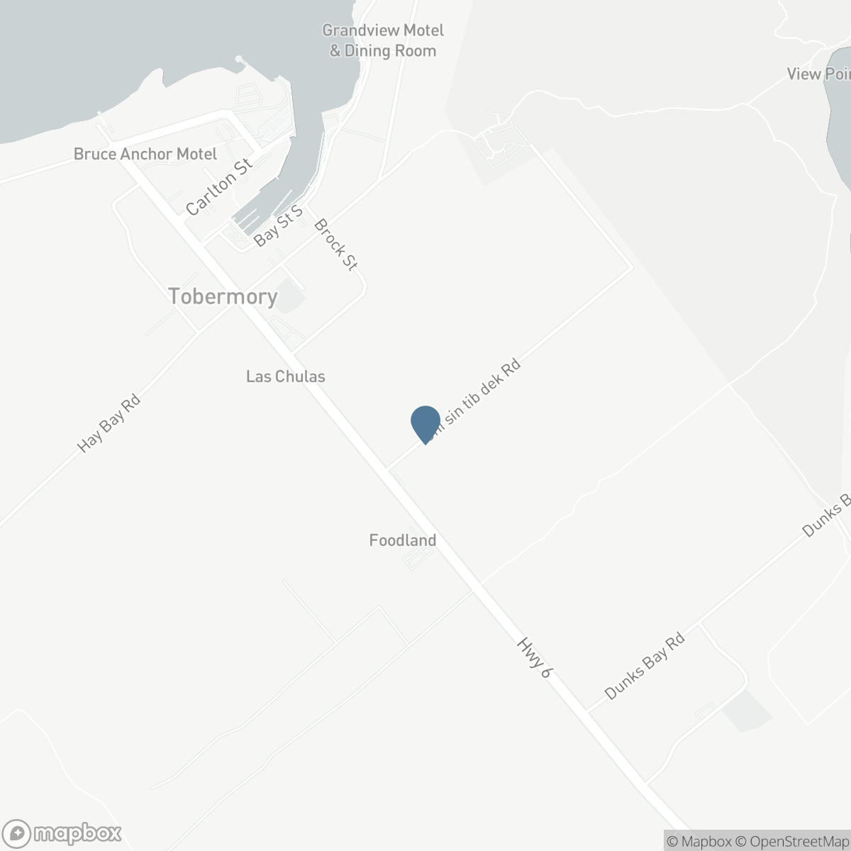 PART FARM LOT 4 CHI SIN TIB DEK ROAD, Tobermory, Ontario N0H 2R0